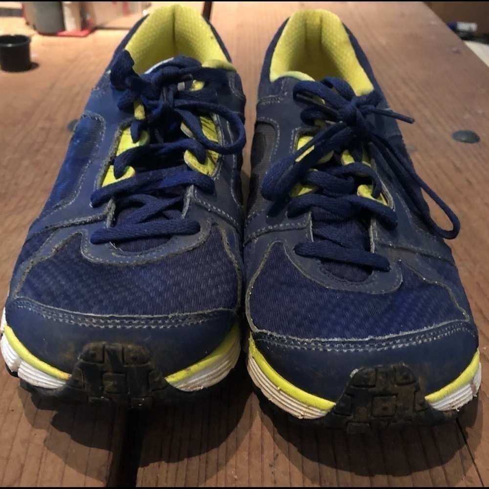 Women’s Nike Dual Fusion ST2 Blue Running Shoes Size 7